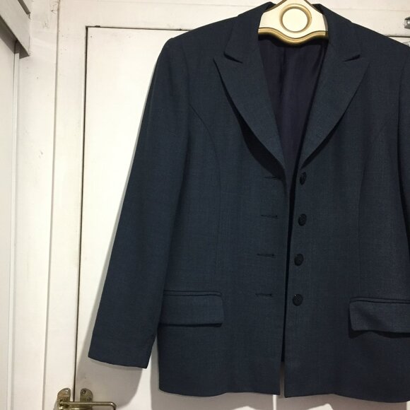 VINTAGE EMILIO BRAVINI WOOL BLAZERS SIZE M - Picture 2 of 7